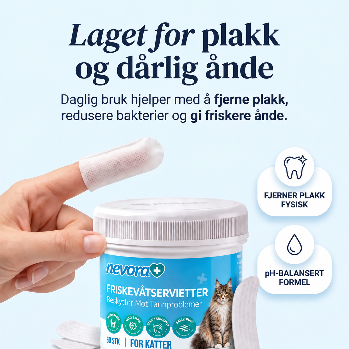 FreshWipes Plakkfjerningssett