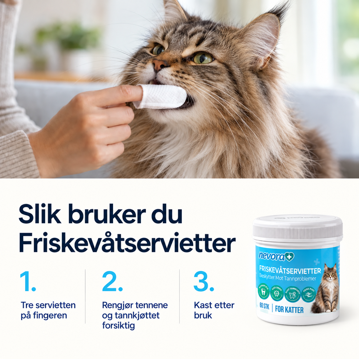FreshWipes Plakkfjerningssett