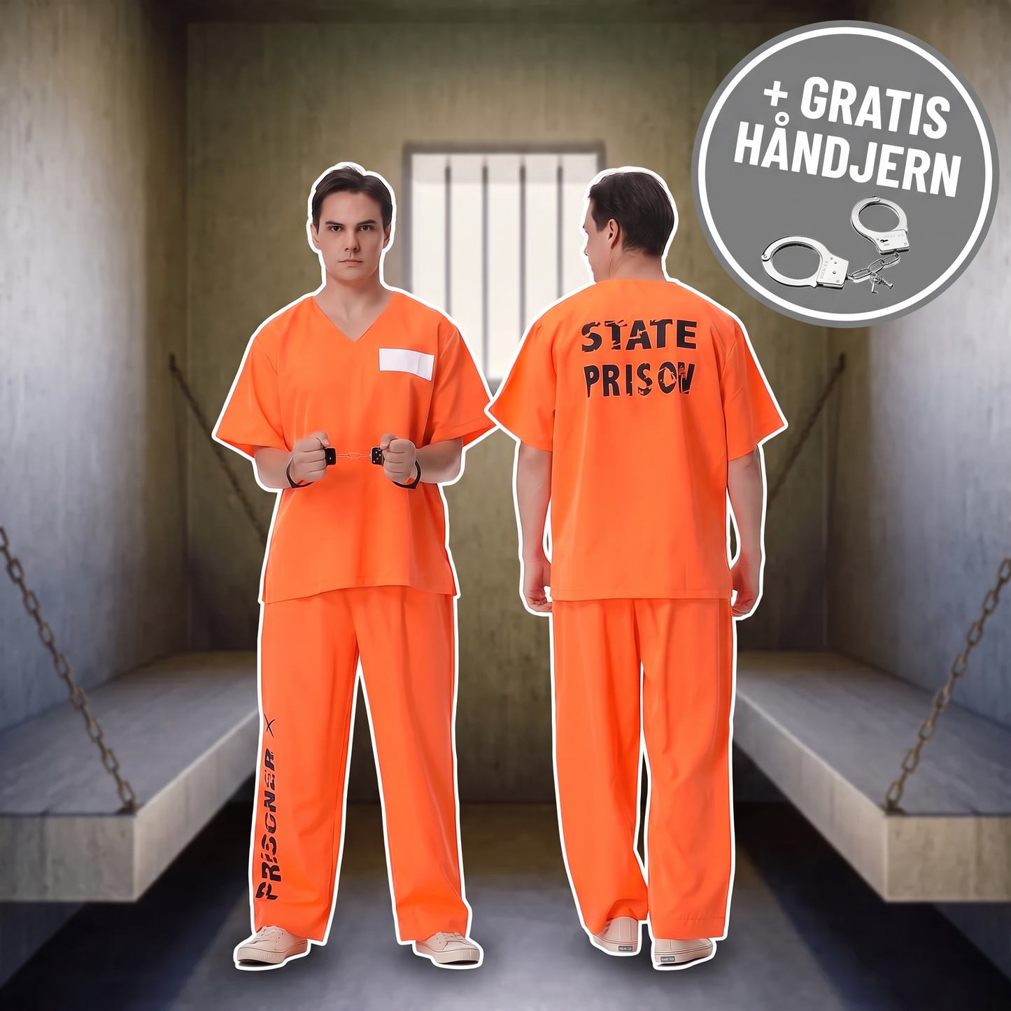 Halloween Fangekostyme